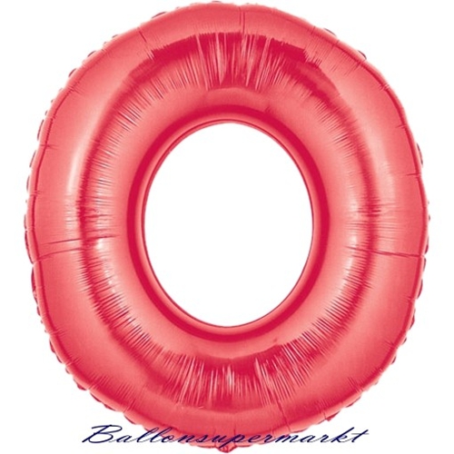 Folienballon-Zahl-0-Rot-Luftballon-Geschenk-Geburtstag-Jubilaeum-Firmenveranstaltung
