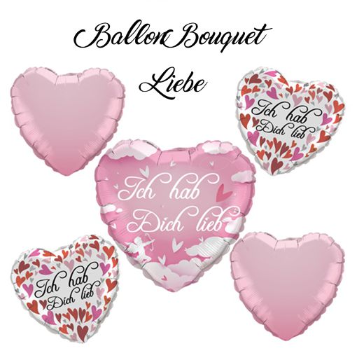 Ballon-Bouquet-Valentinstag-Liebe