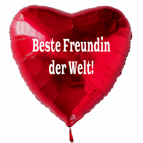 Folienballon-mit-Helium-Beste-Freundin-der-Welt