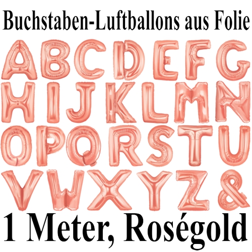 Folienballons-Buchstaben-Rosegold-Luftballon-Dekoration-Hochzeit-Geburtstag-Jubilaeum-Firmenveranstaltung