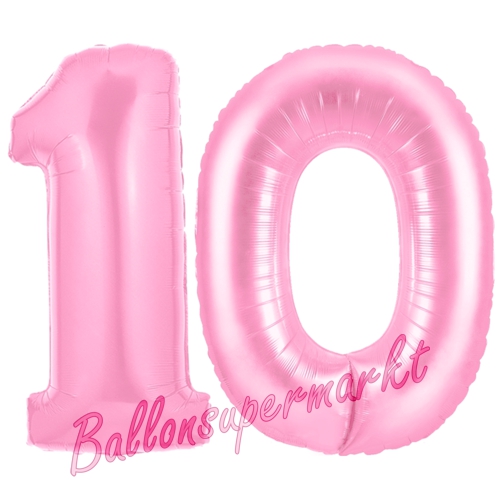 Folienballons-Zahlen-10-Rosa-Luftballons-Geschenk-10.-Geburtstag-Jubilaeum-Firmenveranstaltung