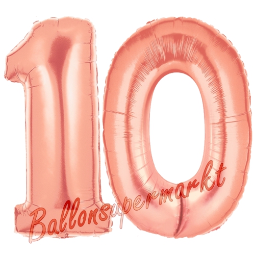 Folienballons-Zahlen-10-Rosegold-Luftballons-Geschenk-10.-Geburtstag-Jubilaeum-Firmenveranstaltung