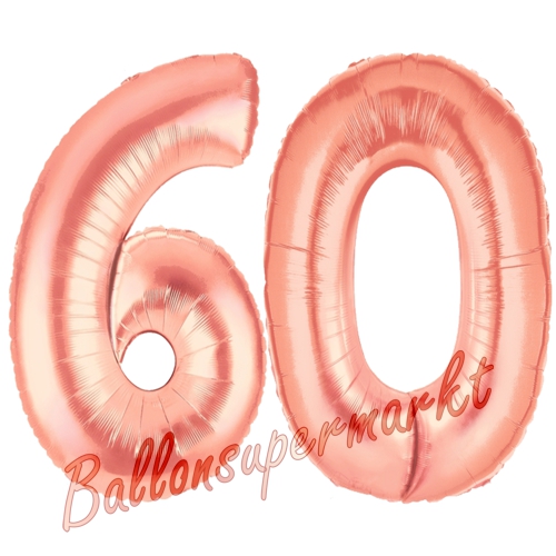 Folienballons-Zahlen-60-Rosegold-Luftballons-Geschenk-60.-Geburtstag-Jubilaeum-Firmenveranstaltung