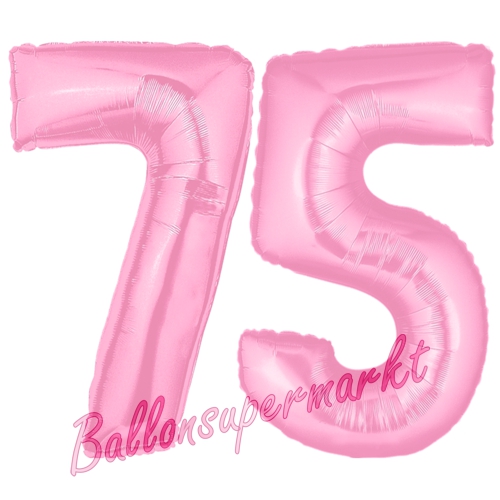 Folienballons-Zahlen-75-Rosa-Luftballons-Geschenk-75.-Geburtstag-Jubilaeum-Firmenveranstaltung
