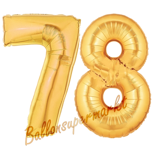 Folienballons-Zahlen-78-Gold-Luftballons-Geschenk-78.-Geburtstag-Jubilaeum-Firmenveranstaltung7.-Geburtstag-Jubilaeum-Firmenveranstaltung