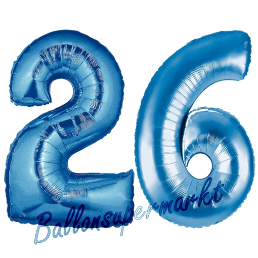 Folienballons-Zahlen-Blau-26