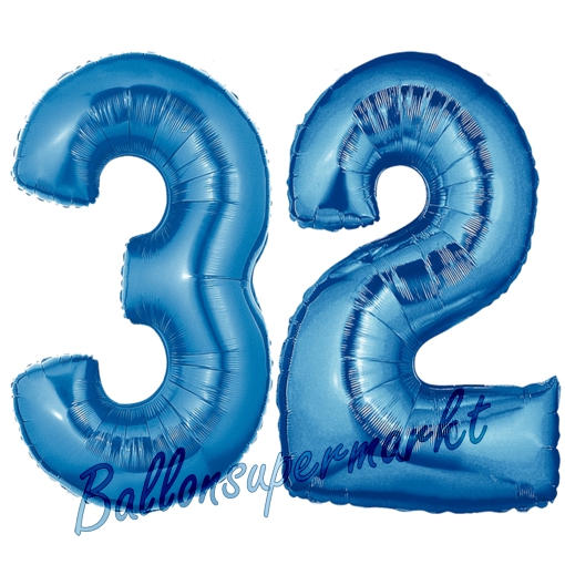 Folienballons-Zahlen-Blau-32