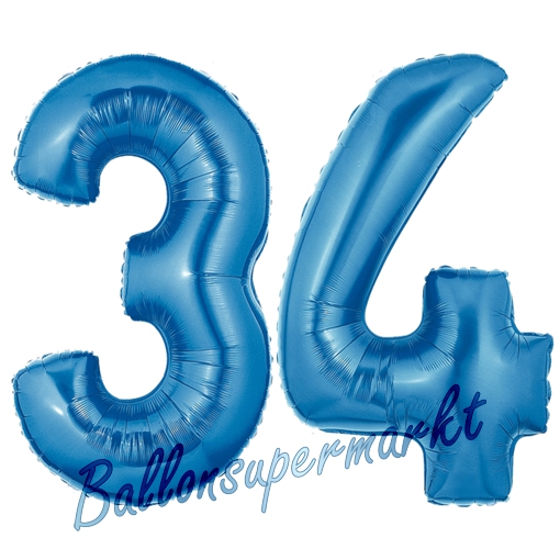 Folienballons-Zahlen-Blau-34
