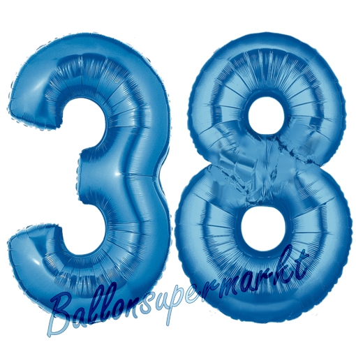 Folienballons-Zahlen-Blau-38