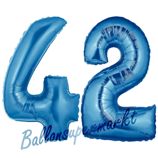 Folienballons-Zahlen-Blau-42