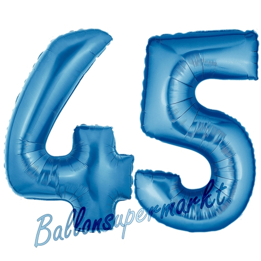 Folienballons-Zahlen-Blau-45