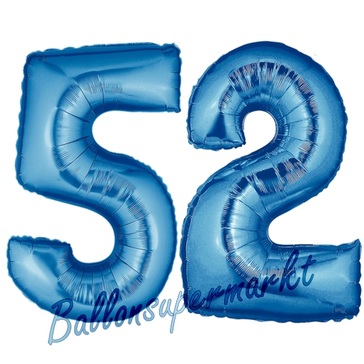 Folienballons-Zahlen-Blau-52