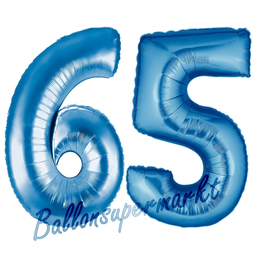 Folienballons-Zahlen-Blau-65