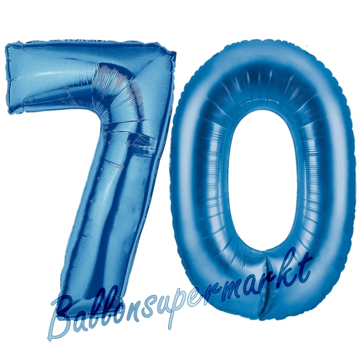 Folienballons-Zahlen-Blau-70
