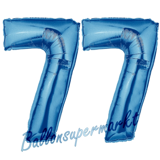 Folienballons-Zahlen-Blau-77