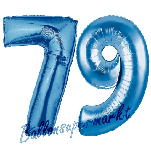 Folienballons-Zahlen-Blau-79
