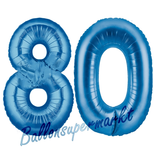 Folienballons-Zahlen-Blau-80