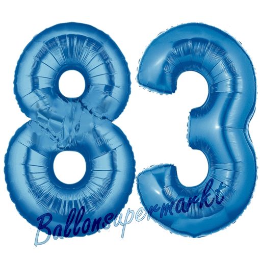 Folienballons-Zahlen-Blau-83