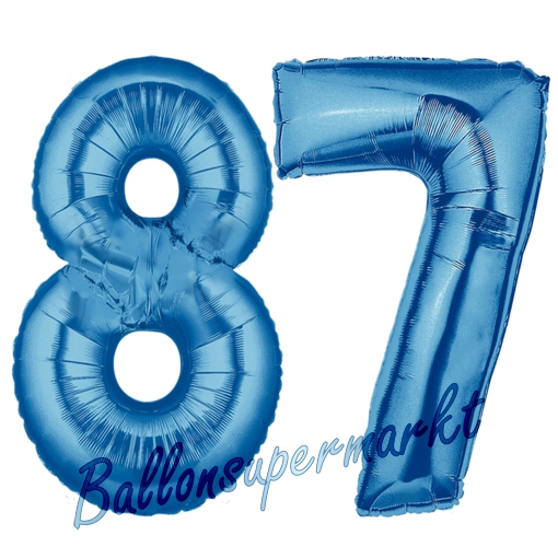 Folienballons-Zahlen-Blau-87