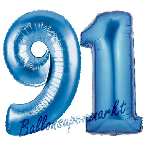 Folienballons-Zahlen-Blau-91