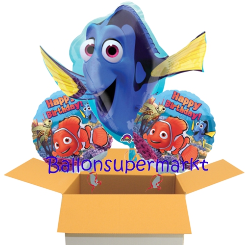 Folienballons-im-Karton-Dorie-Nemo-Happy-Birthday-zum-Geburtstag-3er-Findet-Dorie