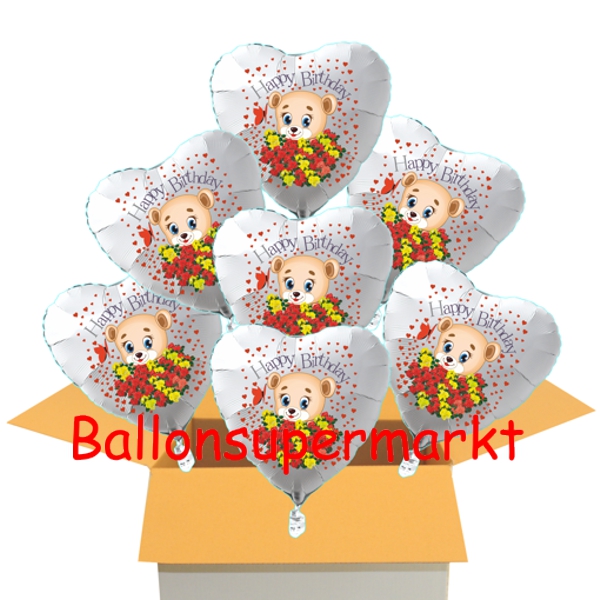 Folienballons-im-Karton-Happy-Birthday-zum-Geburtstag-Baerchen-7-Stueck