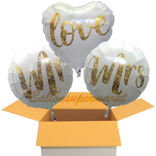 Folienballons-im-Karton-Mrs-Mr-rund-Love-Herz-zur-Hochzeit-Dekoration-Hochzeitsgeschenk
