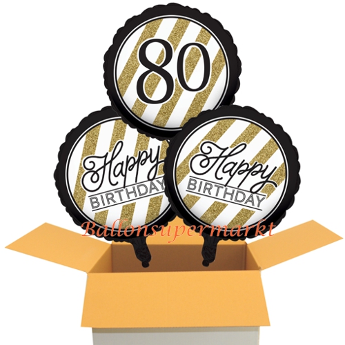 Folienballons-im-Karton-zum-80.-Geburtstag-Black-and-Gold-Geschenk