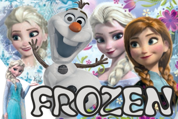 Frozen-Dekoration-Kindergeburtstag Partydeko