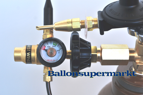 Füllstandanzeiger Heliumgas, Ballongas