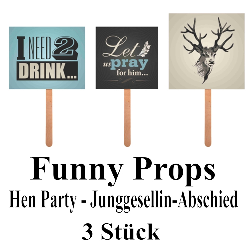 Funny-Props-Foto-Accessories-Junggesellinnenabschied-I-need-to-drink-Team-Braeutigam