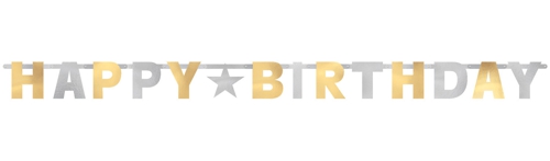 Geburtstagsbanner-Happy-Birthday-Gold-und-Silber-zum-Geburtstag-Kindergeburtstag-Partydeko