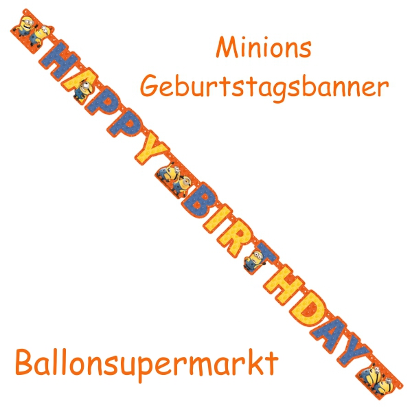 Geburtstagsbanner-Minions-Kindergeburtstag-Stuart-Dave-Tim-Jerry-Universal-3D