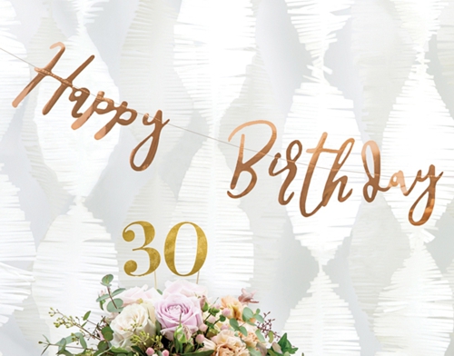 Geburtstagsbanner-Rosegold-Happy-Birthday-Partydekoration-zum-Geburtstag-Kindergeburtstag-Dekobeispiel