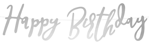 Geburtstagsbanner-Silber-Happy-Birthday-Partydekoration-Geburtstag-Kindergeburtstag