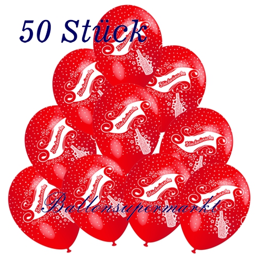 Glueckwuensche-Luftballons-rot-50-Stueck
