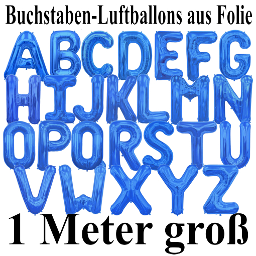 Grosse-Buchstaben-Luftballons-1-Meter-Blau