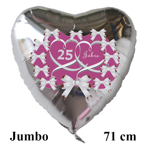 Grosser-Herzluftballon-Silber-Alles-Gute-zur-Silberhochzeit-flieder-mit-Helium
