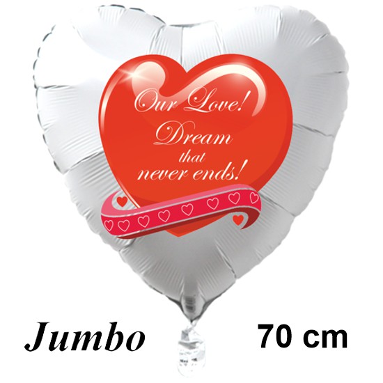 Grosser-weisser-Herzluftballon-zum-Valentinstag-Our-Love-Dream-that-never-ends