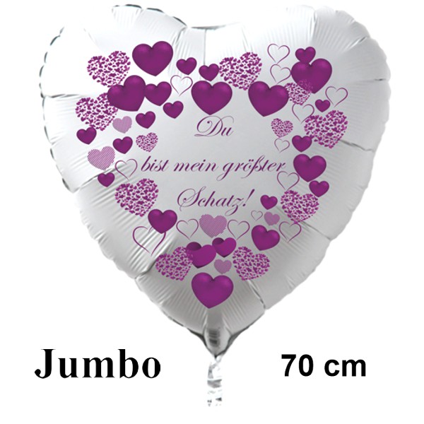 Grosser-weisser-Herzluftballon-zum-Valentinstag-Du-bist-mein-groesster-Schatz-mit-Helium