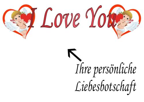 Grusskarte-zu-Valentinstag-und-Liebe-I-Love-You-mit-Amoren