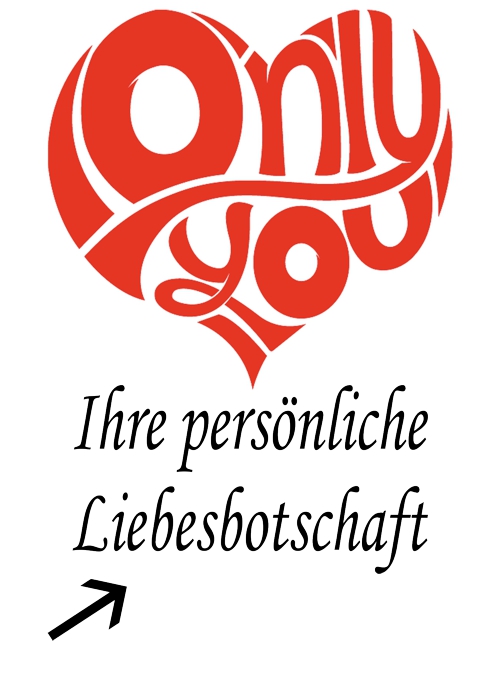Grusskarte-zu-Valentinstag-und-Liebe-Only-You-Liebesbotschaft