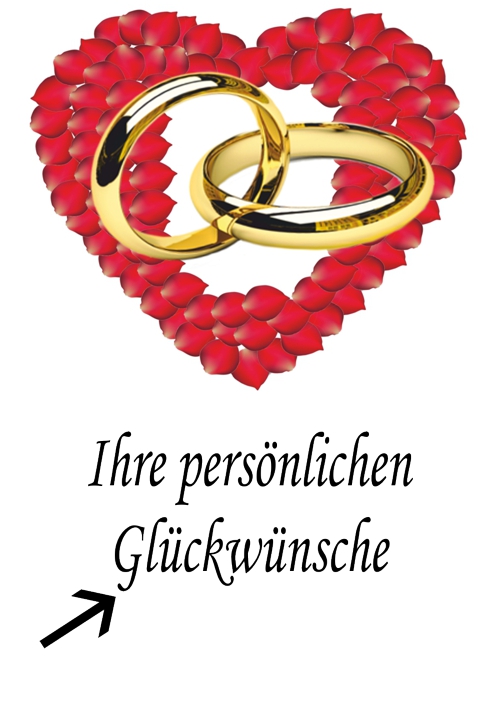 Grusskarte-zur-Hochzeit-bedruckt-mit-Eheringen-und-einem-Herz-aus-Rosenblaettern