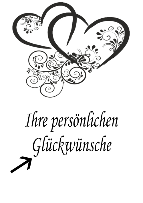 Grusskarte-zur-Hochzeit-bedruckt-mit-verbundenen-Herzen-und-Ornamenten-schwarz