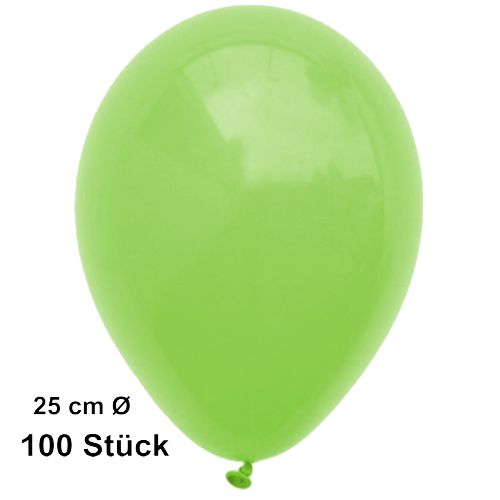 Guenstige_Luftballons_Apfelgruen_25_cm_100_Stueck