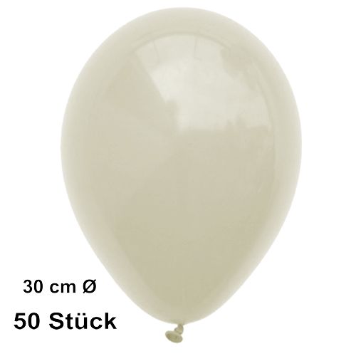 Guenstige_Luftballons_Elfenbein_30_cm_50_Stueck