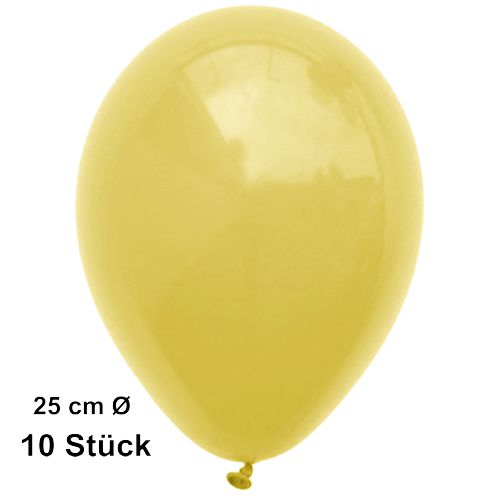 Guenstige_Luftballons_Gelb_25_cm_10_Stueck