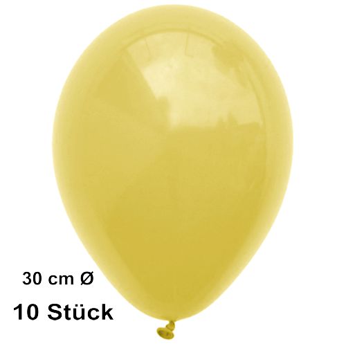 Luftballons-Gelb, 28-30 cm, preiswert und günstig