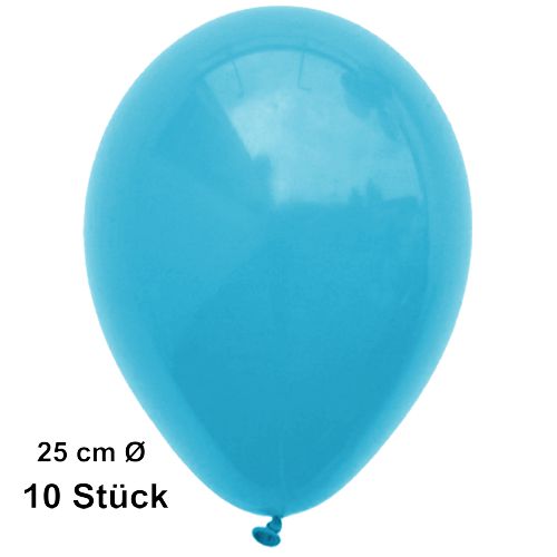 Guenstige_Luftballons_Tuerkis_25_cm_10_Stueck