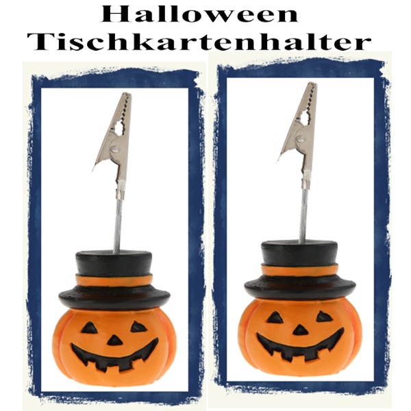 Tischkartenhalter Halloweenparty